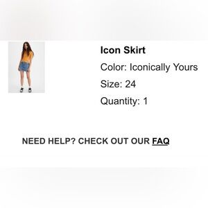 Levi’s Icon Skirt - Iconically Yours